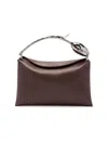 Erdem Bloom Medium Leather Shoulder Bag In Red