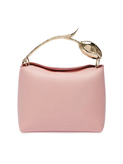 Erdem Women's Bloom Mini Leather Top Handle Bag In Blush