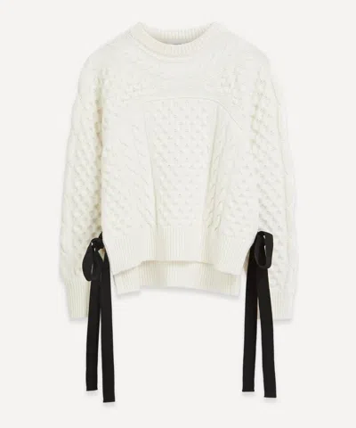 Erdem Women's Ines Cable-knit Cashmerino Jumper