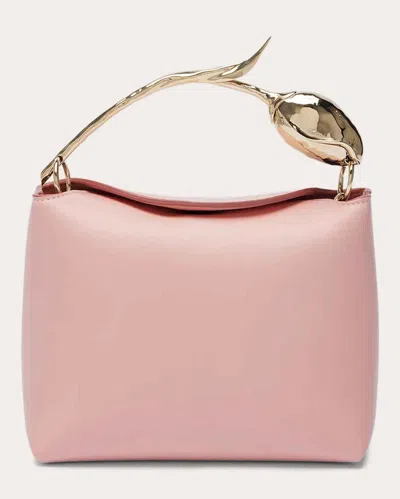 Erdem Women's Leather Mini Bloom Bag In Pink