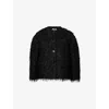Erdem Cropped Jacket In Black