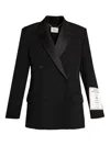 Erdem Wool Blazer In Black