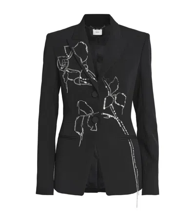 ERDEM WOOL EMBELLISHED BLAZER