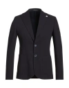 Eredi Del Duca Man Blazer Midnight Blue Size 36 Polyester, Viscose, Elastane