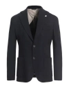 Eredi Del Duca Man Blazer Navy Size 46 Viscose, Pan - Polyacrylonitrile, Elastane