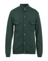 Eredi Del Duca Man Cardigan Green Size Xl Wool, Acrylic