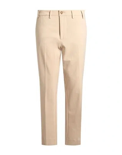 Eredi Del Duca Man Pants Beige Size 30 Cotton, Polyamide, Elastane In Neutral