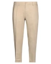 EREDI DEL DUCA EREDI DEL DUCA MAN PANTS BEIGE SIZE 38 LINEN