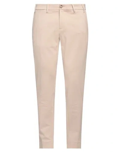 Eredi Del Duca Man Pants Beige Size 40 Viscose, Polyester, Elastane