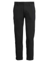 Eredi Del Duca Man Pants Black Size 40 Cotton, Elastane