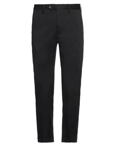 Eredi Del Duca Man Pants Black Size 30 Cotton, Elastane
