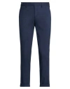 Eredi Del Duca Man Pants Blue Size 28 Viscose, Polyamide, Elastane