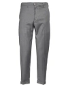 Eredi Del Duca Man Pants Grey Size 34 Polyester, Viscose, Elastane