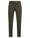 Eredi Del Duca Man Pants Military Green Size 28 Cotton, Elastane