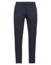 Eredi Del Duca Man Pants Navy Size 40 Viscose, Polyester, Elastane In Navy