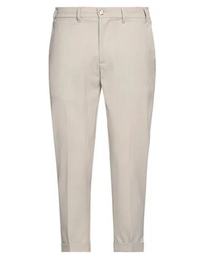 Eredi Del Duca Man Pants Sand Size 32 Polyester, Wool, Elastane In Beige