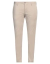 Eredi Del Duca Man Pants Sand Size 34 Cotton, Elastane In Beige
