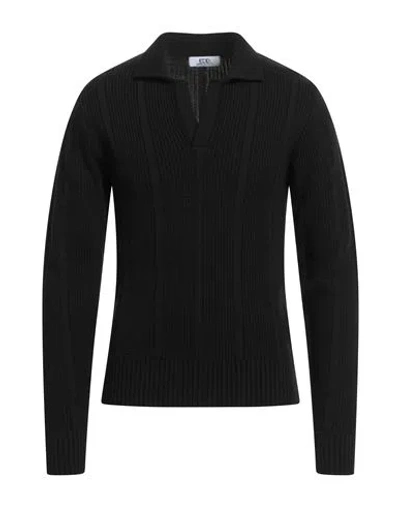 Eredi Del Duca Man Sweater Black Size Xl Wool, Acrylic