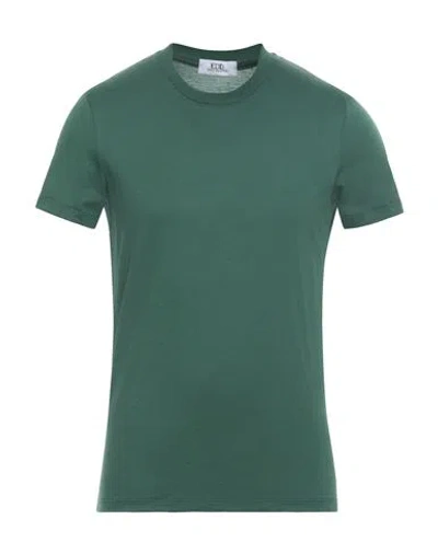 Eredi Del Duca Man T-shirt Green Size M Cotton