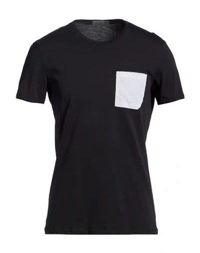 Eredi Del Duca Man T-shirt Black Size L Cotton