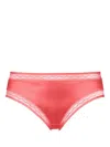 Eres Affinité Silk-blend Briefs In Pink