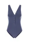 Eres Icone Swimsuit With High-cut Leg Design In Blue