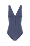 Eres Icone Swimsuit With High-cut Leg Design In Blue