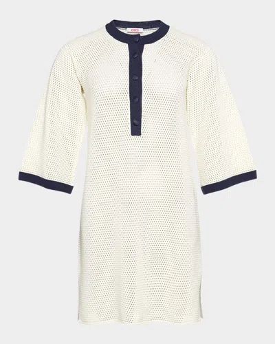 ERES ALBATROS MINI DRESS COVERUP