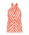 Eres Alter-ego Blouse In Orange