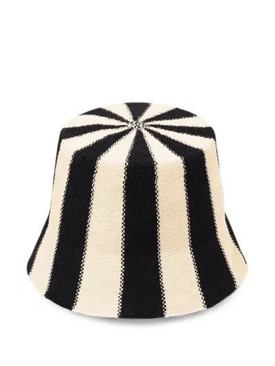 Eres Alternatif Striped Bucket Hat In Multi