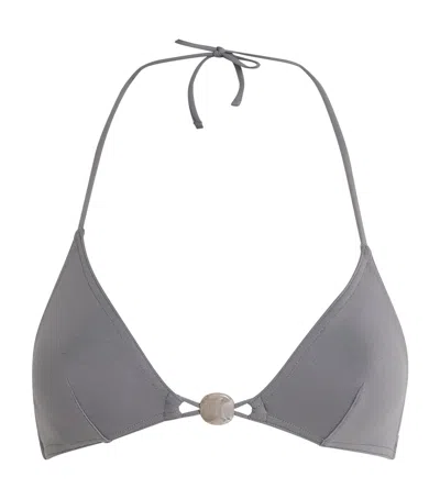 Eres Alva Bikini Top In Gray