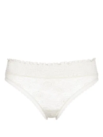 Eres Ambre Thong In White