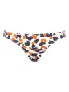 Eres Leopard Print Bikini Bottoms In 白色