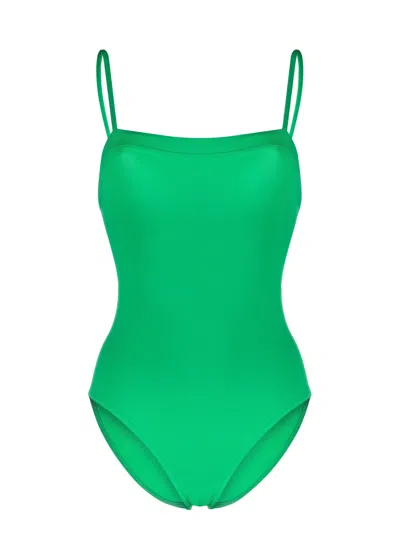 Eres Aquarelle One Piece Swimsuit Green
