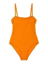 Eres Côtier One-piece Swimsuit In Orange