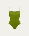 Eres Aquarelle One-piece Swimsuit With Thin Straps