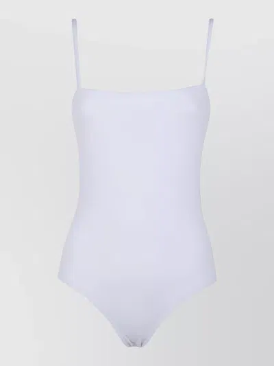 Eres Aquarelle Onepiece Stretch Spaghetti Strap In White