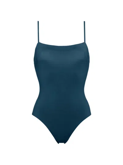 Eres Aquarelle One-piece Tank Swimsuit In Blue