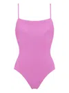 Eres Aquarelle Spaghetti-strap Swimsuit In Purple