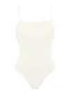 Eres Aquarelle Square-neck Swimsuit In White