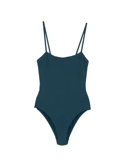 Eres Les Essentiels Aquarelle Swimsuit In Burgundy