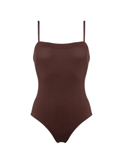 Eres Aquarelle Swimsuit In Brown