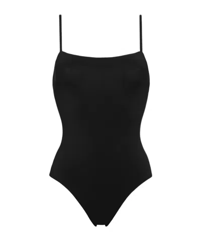 Eres Aquarelle Tank One-piece Swimsuit In Black