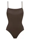 Eres Aquarelle Tank Swimsuit In Grey