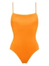 Eres Aquarelle Tank Swimsuit In Orange