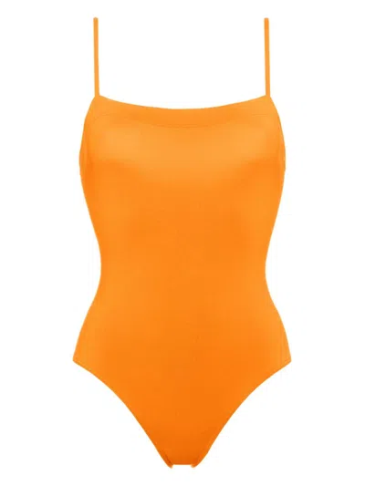 Eres Aquarelle Tank Swimsuit In Orange
