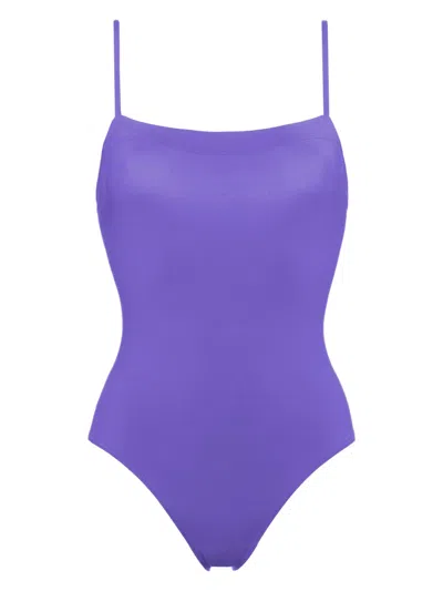 Eres Aquarelle Tank Swimsuit In Purple