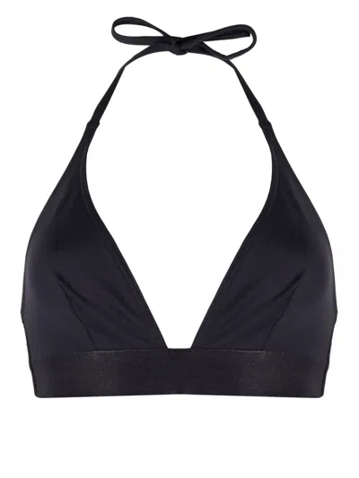 Eres Aquarium Triangle Bikini Top In Blue