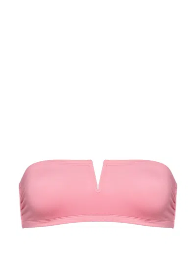 Eres Arcade Bandeau Bikini Top In Pink