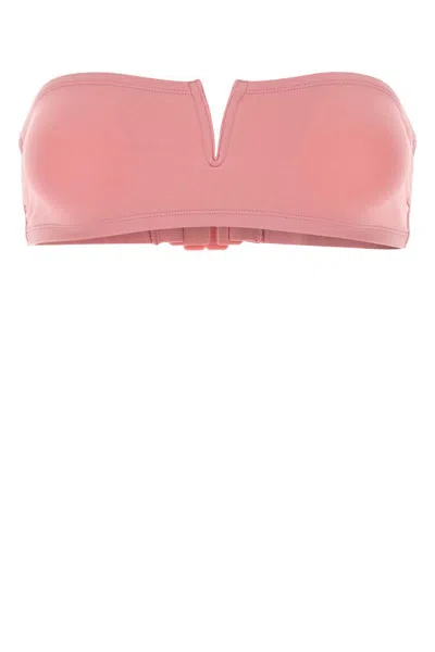 Eres Arcade Pink Stretch Nylon Bikini Top